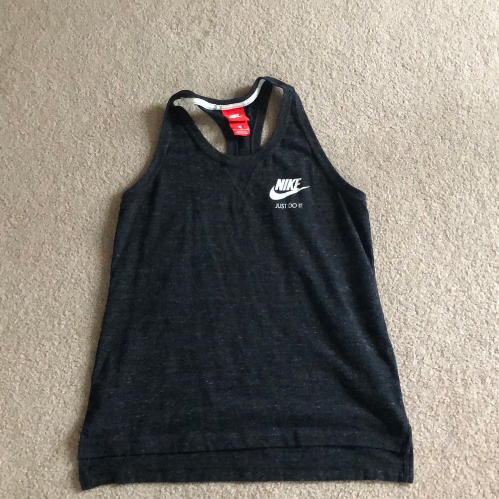 Nike Athletic Black Tank Top